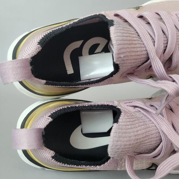 Nike Womens React Infinity Run Flyknit Plum Fog Pink Running Shoes Sneakers 6.5 - Picture 11 of 11